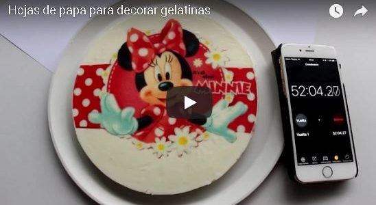 Hojas de Papa (arroz) para decoración de gelatinas Hojas de Papa (arroz) para decoración de gelatinas