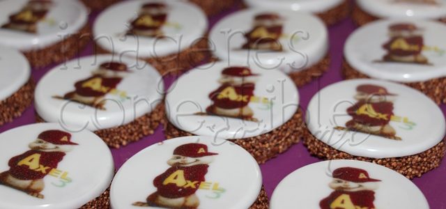 Bocadin de amaranto con imagen comestible Bocadin de amaranto con imagen comestible