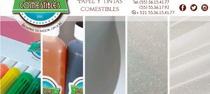 Papel y tintas comestibles Papel y tintas comestibles