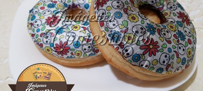 Aros para decorar donas con imagen comestible Aros para decorar donas con imagen comestible