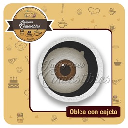 Obleas con cajeta Halloween 2018 Obleas con cajeta Halloween 2018