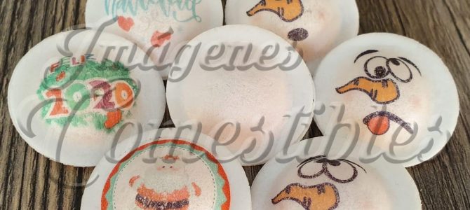 Bombitas con imagen comestible Bombitas con imagen comestible